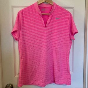 Nike Golf DRI-FIT pink t-shirt